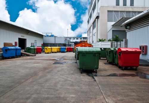 Recycling of construction materials in Soho